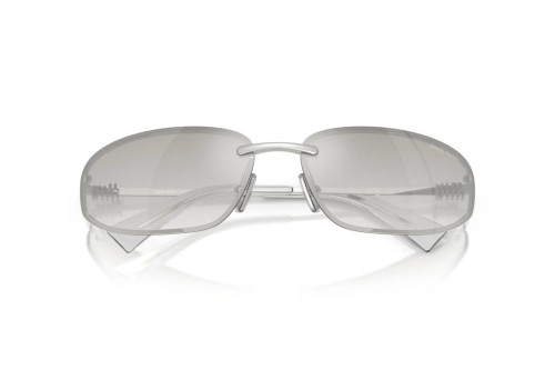 MIU MIU MU A50S - 1BC8H1 - 68 Sonnenbrillen Silber Oval