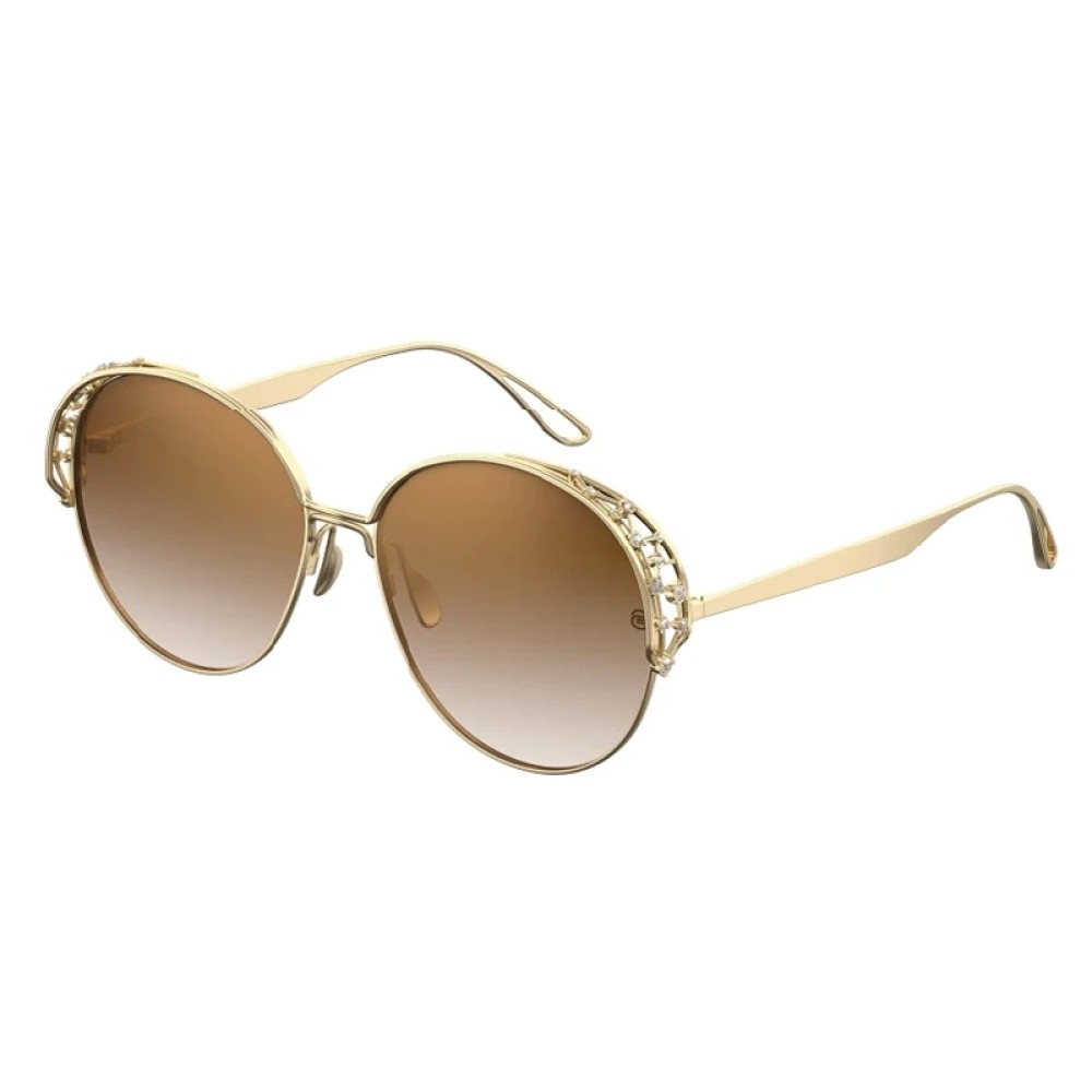 Elie Saab ES006/S - 01Q VU - 58 Sonnenbrillen Gold Rund