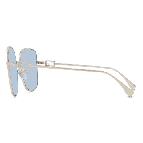 Fendi FE40013U - 32V - 59 Sonnenbrillen Gold Eckig