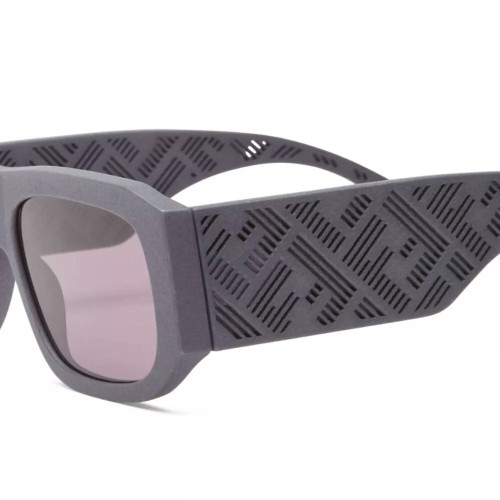 Fendi FE40106I - 20V - 54 Sonnenbrillen Grau Eckig