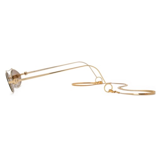 Fendi FE40114U-Y - 30G - 57 Sonnenbrillen Gold Oval