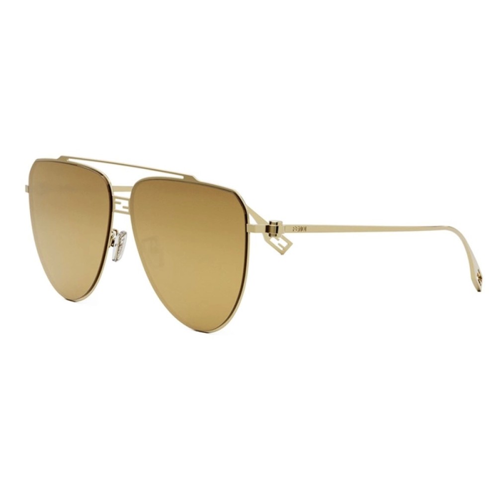 Fendi FE40122U - 30L - 59 Sonnenbrillen Gold Pilot (Aviator)