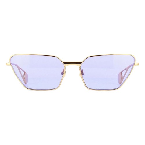 Gucci GG0538S - 006 - 63 Sonnenbrillen Gold Cat Eye