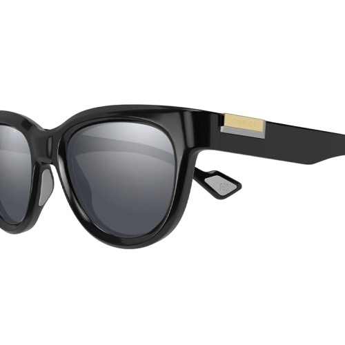 Gucci GG1620S - 001 - 52 Sonnenbrillen Schwarz Kissenform (Abgerundet)
