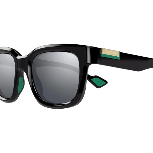 Gucci GG1621S - 001 - 53 Sonnenbrillen Schwarz Kissenform (Abgerundet)