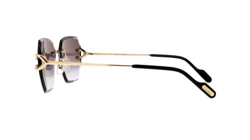 Cartier CT0466S - 001 - 58 Sonnenbrillen Gold Eckig