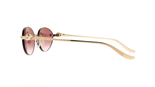 Cartier CT0504S - 002 - 58 Sonnenbrillen Gold Oval