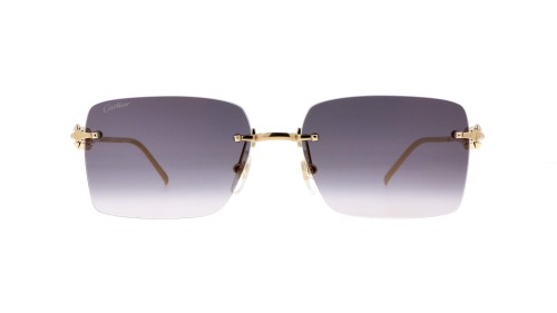 Cartier CT0545S Clash de Cartier - 001 - 58 Sonnenbrillen Gold Eckig