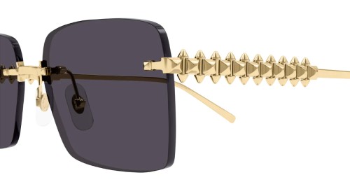 Cartier CT0545S Clash de Cartier - 002 - 58 Sonnenbrillen Gold Eckig