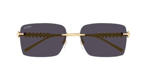Cartier CT0545S Clash de Cartier - 002 - 58 Sonnenbrillen Gold Eckig