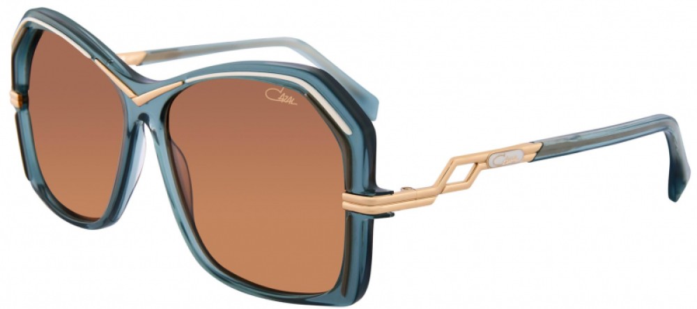 Cazal 8510 - 004 - 58 Sonnenbrillen Blau Eckig