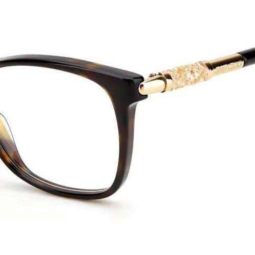 Jimmy Choo JC292 - QUM - 54 Brillenfassungen Havana Kissenform (Abgerundet)