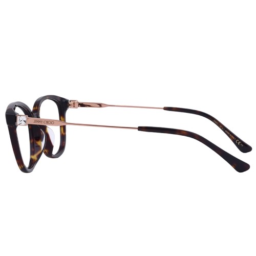 Jimmy Choo JC325/F - 086 - 53 Brillenfassungen Havana Kissenform (Abgerundet)
