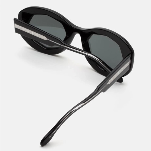 Marni C6H Mount Bromo Blck Fndtn - 52 Sonnenbrillen Schwarz Oval