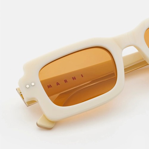 Marni SIN Lake Vostok Panna - 51 Sonnenbrillen Beige Eckig