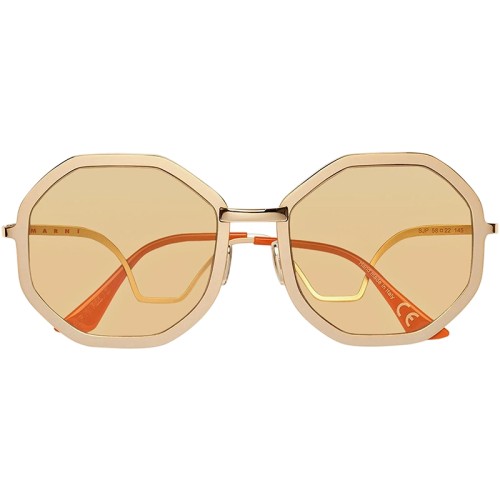 Marni SJP Kamiora Mine Oro - 58 Sonnenbrillen Gold Eckig