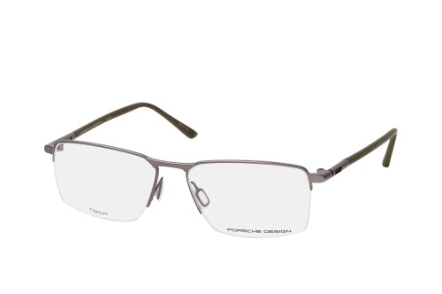 Porsche Design P8765 TITANIUM - C - 55 Brillenfassungen Grau Eckig