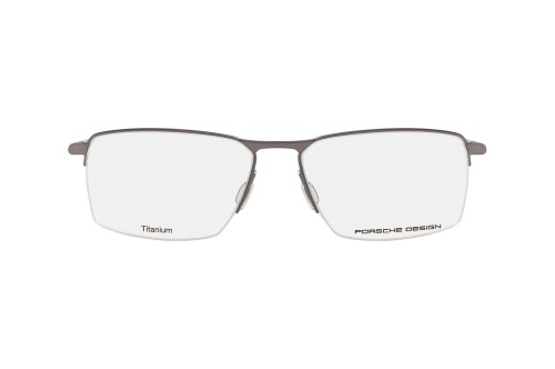 Porsche Design P8765 TITANIUM - C - 55 Brillenfassungen Grau Eckig