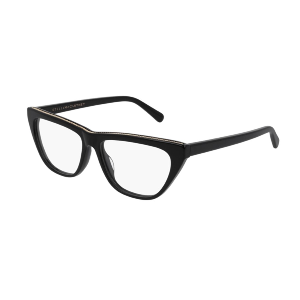 Stella McCartney SC0191O - 005 - 55 Brillenfassungen Schwarz Cat Eye