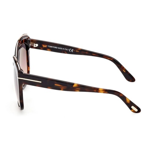 Tom Ford FT0944 CHANTALLE - 55B - 55 Sonnenbrillen Havanna Kissenform (Abgerundet)