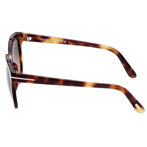 Tom Ford FT0914 OLIVIA-02 - 53P - 54 Sonnenbrillen Havanna Kissenform (Abgerundet)