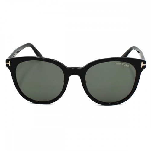 Tom Ford FT1133-K ECO - 01A - 55 Sonnenbrillen Schwarz Abgerundet