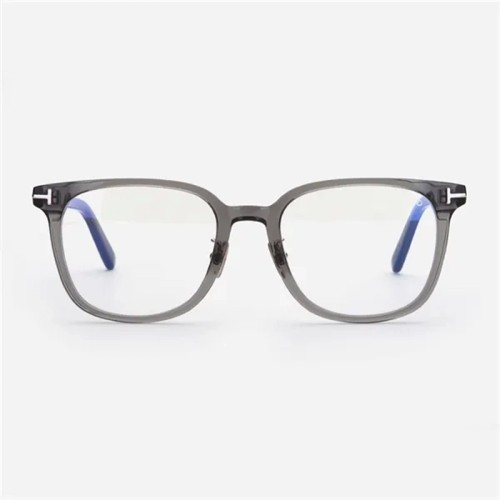 Tom Ford TF5998-K-B - 020 - 51 - MIT BLAU-VIOLETTEM LICHTFILTER-GLÄSERN Brillenfassungen Grau Kissenform (Abgerundet)