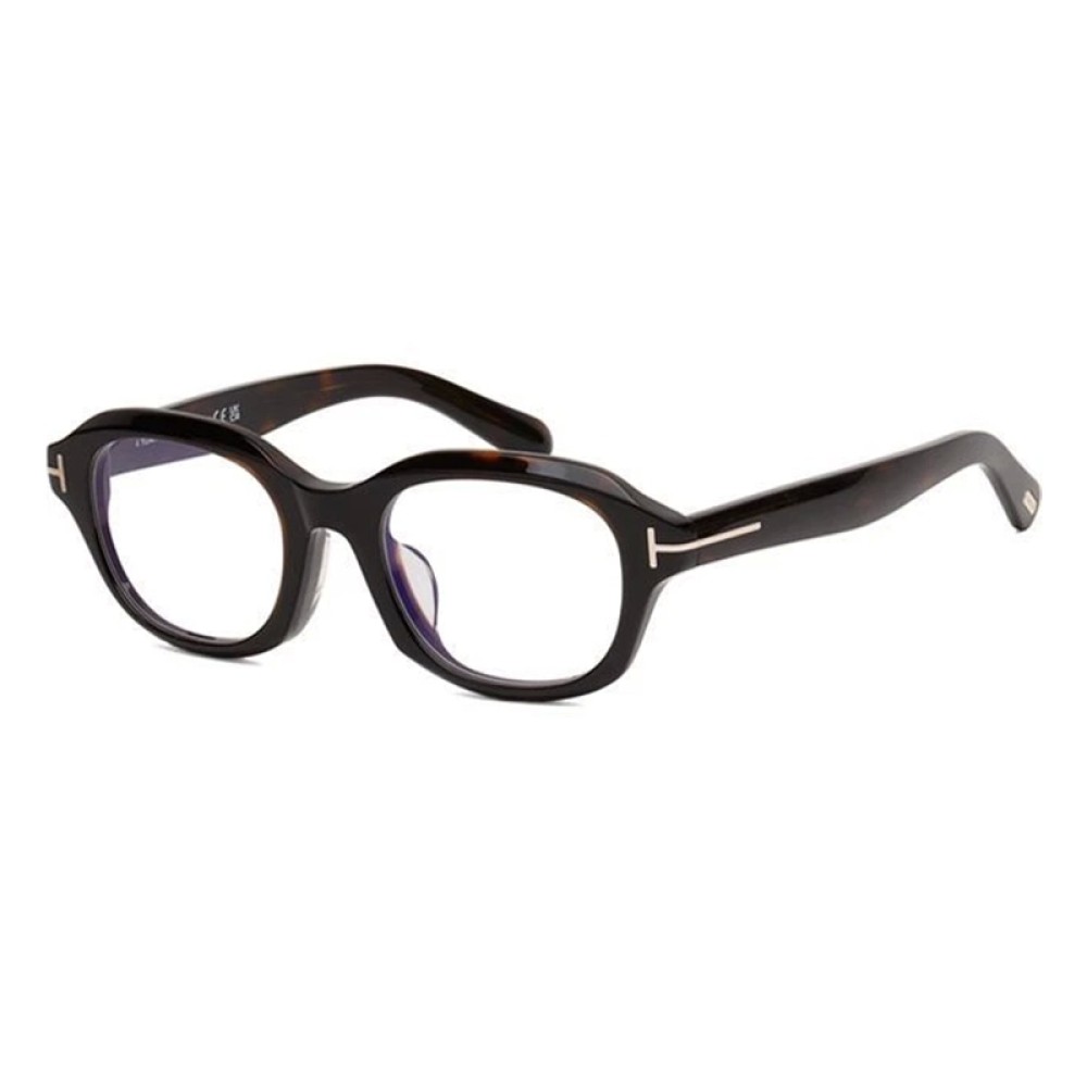 Tom Ford TF6005-D-B - 052 - 51 - MIT BLAU-VIOLETTEM LICHTFILTER-GLÄSERN Brillenfassungen Eckig