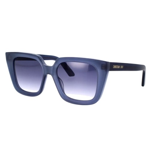 Dior DIORMIDNIGHT S1I - 31F0 A - 53 Sonnenbrillen Blau Kissenform (Abgerundet)
