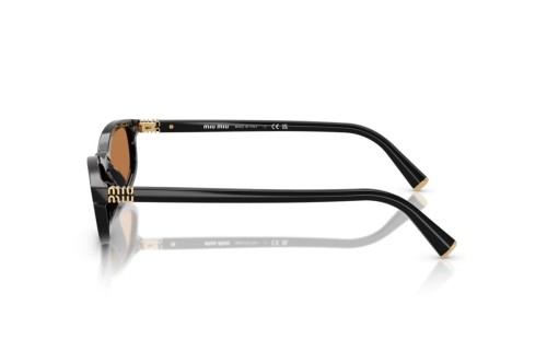 MIU MIU MU A06S - 16K10I - 54 Sonnenbrillen Schwarz Oval