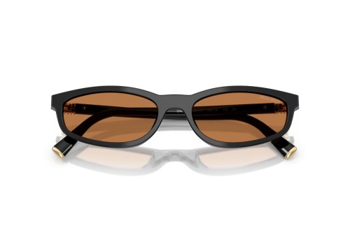 MIU MIU MU A06S - 16K10I - 54 Sonnenbrillen Schwarz Oval