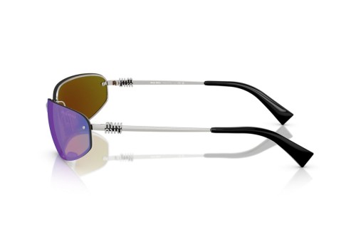 MIU MIU MU A50S - 1BC10K - 68 Sonnenbrillen Silber Rechteck