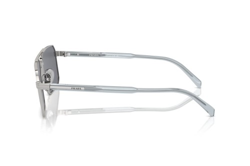 PRADA PR A57S - 1BC175 - 61 Sonnenbrillen Silber Pilot (Aviator)