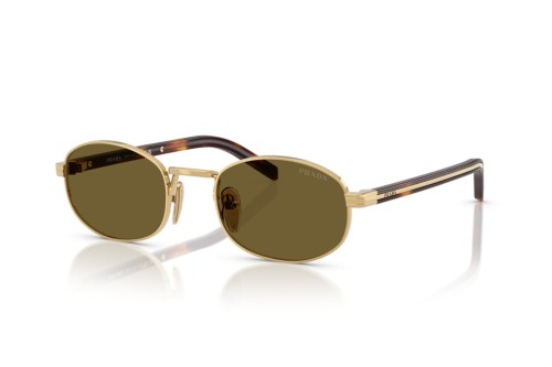 PRADA PR B53S - 5AK09Z - 52 Sonnenbrillen Gold Oval