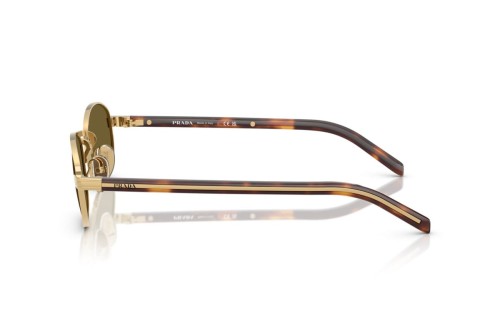PRADA PR B53S - 5AK09Z - 52 Sonnenbrillen Gold Oval
