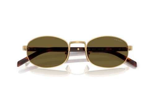 PRADA PR B53S - 5AK09Z - 52 Sonnenbrillen Gold Oval