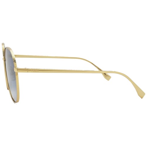 Fendi FE40069U - 30W - 59 Sonnenbrillen Gold Rund