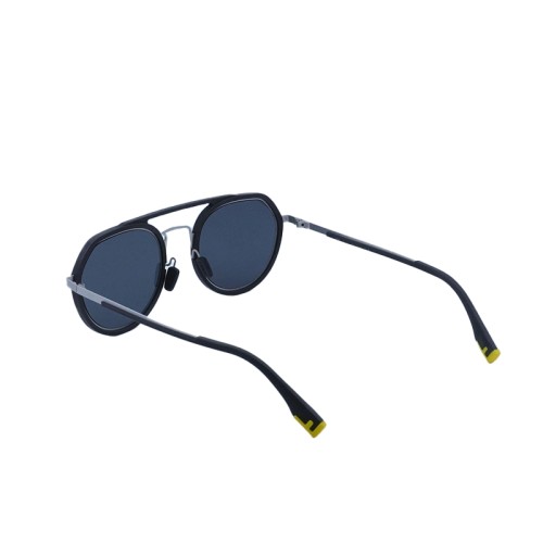 Fendi FE40040U - 52A - 51 Sonnenbrillen Schwarz Pilot (Aviator)