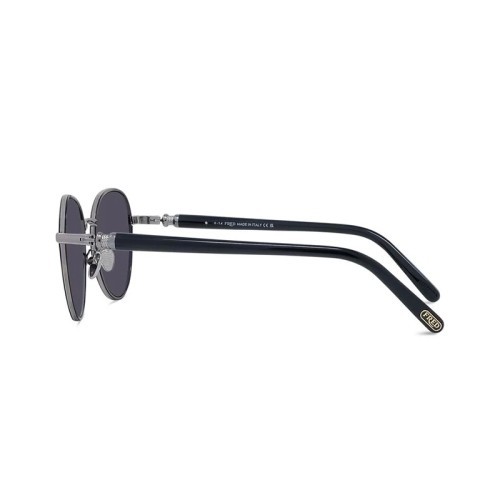 Fred FG40069U - 14A - 51 Sonnenbrillen Schwarz Rund