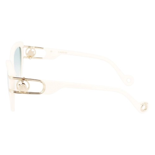 Lanvin LNV643S - 102 - 56 Sonnenbrillen Weiß Cat Eye