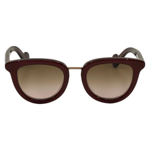 Moncler ML0044 - 71F - 48 Sonnenbrillen Braun Kissenform (Abgerundet)