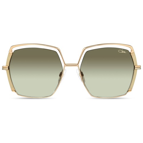 Cazal 9502 - 003 - 58 Sonnenbrillen Gold Eckig