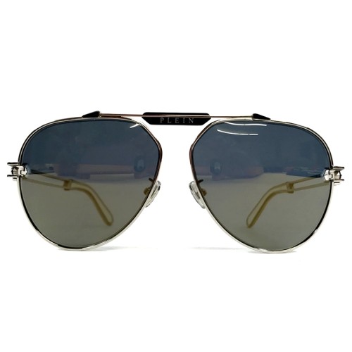 Philipp Plein SPP048 GOLDEN PLEIN SEVENTIES - 0K07 - 62 Sonnenbrillen Pilot (Aviator)