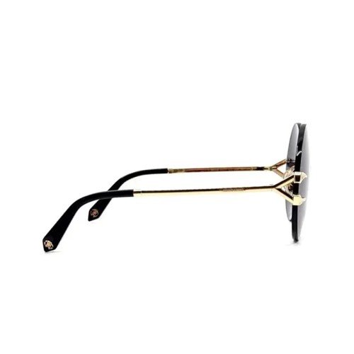 Roberto Cavalli SRC006 - 0300 - 63 Sonnenbrillen Gold Rund