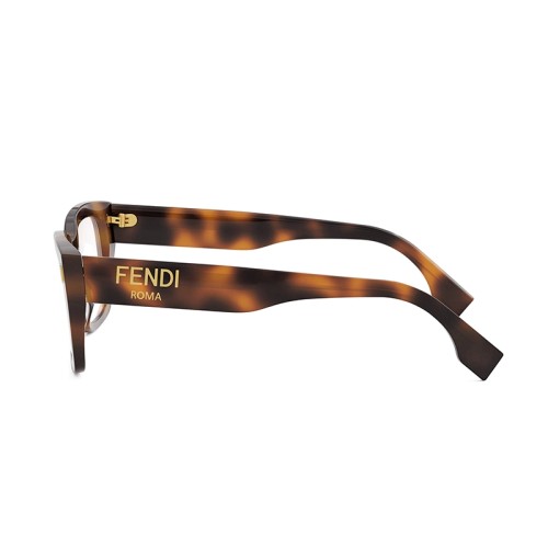 Fendi FE50094I - 053 - 52 Brillenfassungen Havanna Eckig