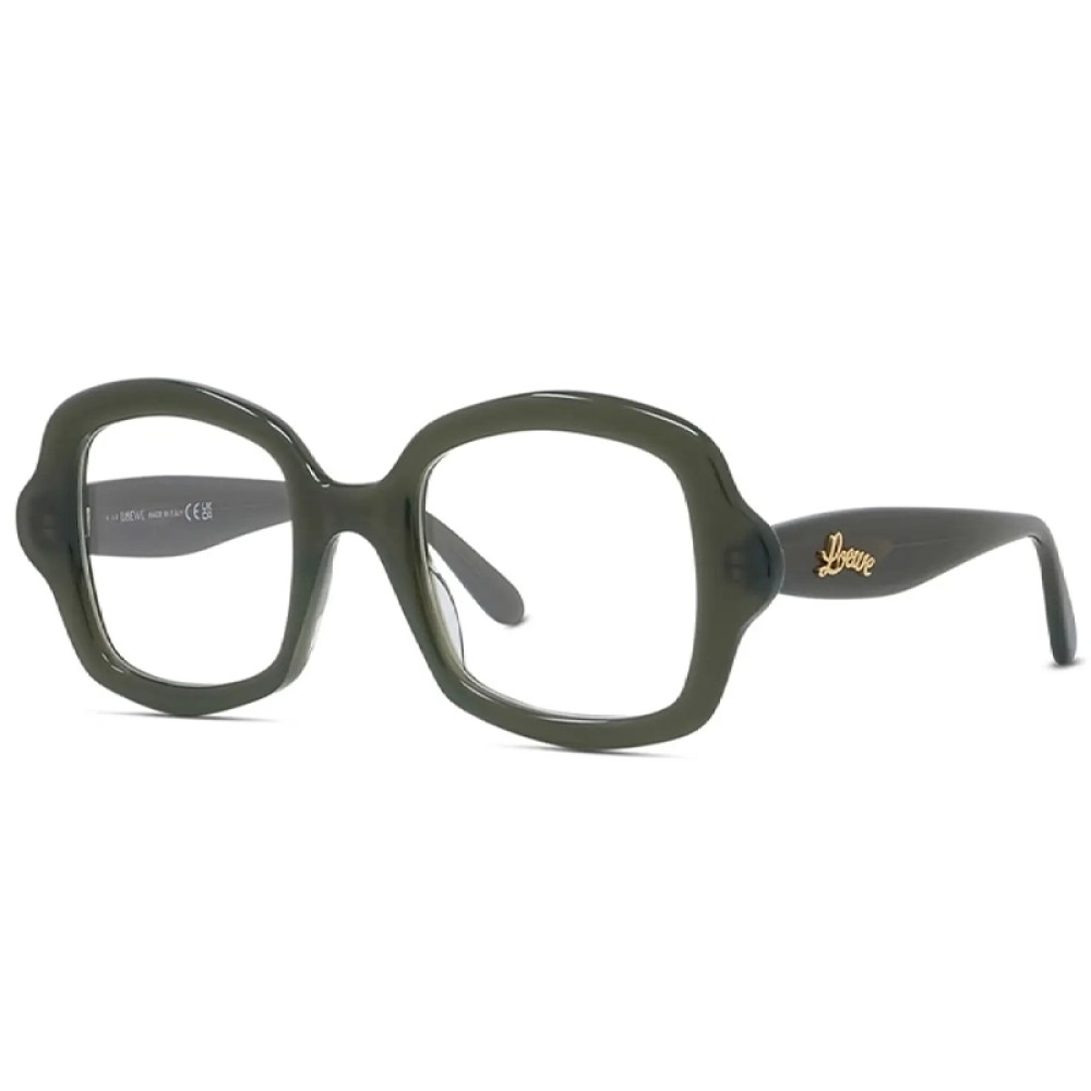 Loewe LW50066I - 096 - 49 Brillenfassungen Grün Eckig