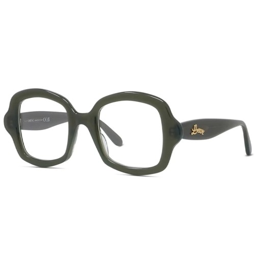 Loewe LW50066I - 096 - 49 Brillenfassungen Grün Eckig