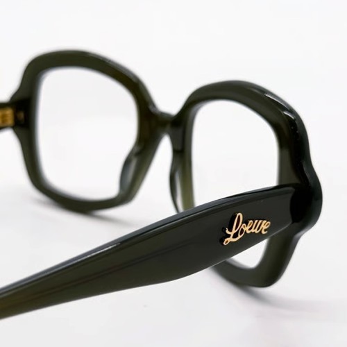 Loewe LW50066I - 096 - 49 Brillenfassungen Grün Eckig