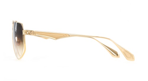 Maybach THE CHIEF I - CHG-CHG-Z33 - 61 - VERGOLDET (GOLD PLATED) Sonnenbrillen Gold Pilot (Aviator)