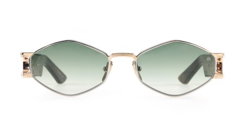 Maybach THE DRIVE II - PA/MG-AV-Z66 - 53 - VERGOLDET (GOLD PLATED) Sonnenbrillen Gold Oval/Geometrisch